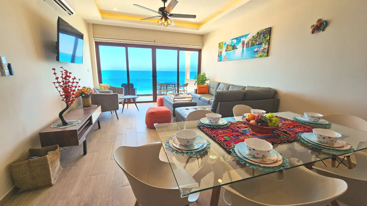 Close-up of dining table set with wine glasses